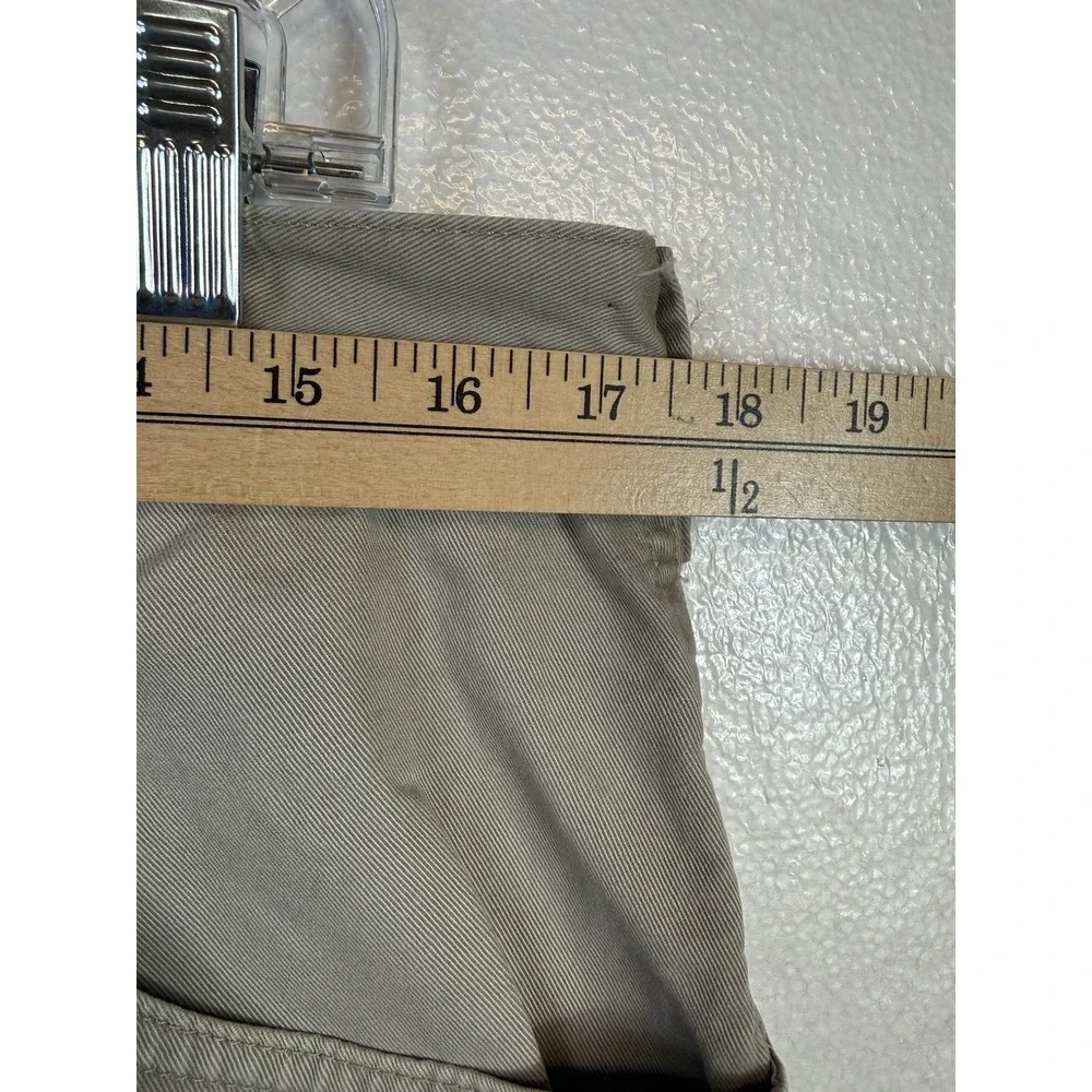 Wrangler‎ Pants Jeans Mens 34x32 Carpenter Khaki Beige Work Casual Straight Leg